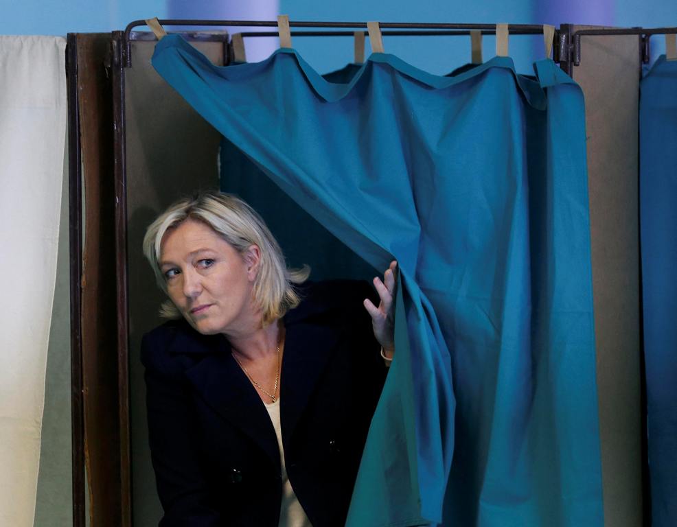 Γαλλία: Υποψήφια πρόεδρος και το 2022 η ακροδεξιά Μαρίν Λεπέν - Media