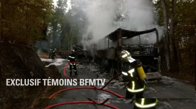 Κάηκαν ζωντανοί 42 Γάλλοι συνταξιούχοι, μέσα σε πούλμαν- Τι είπε ο Ολάντ από την Αθήνα (Video) - Media
